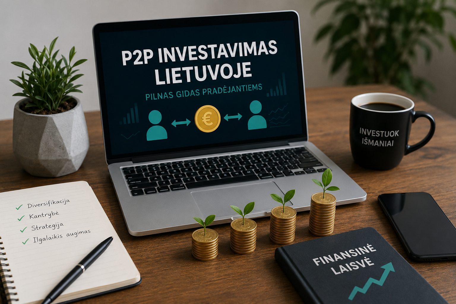P2P investavimas Lietuvoje – pilnas gidas pradedantiesiems